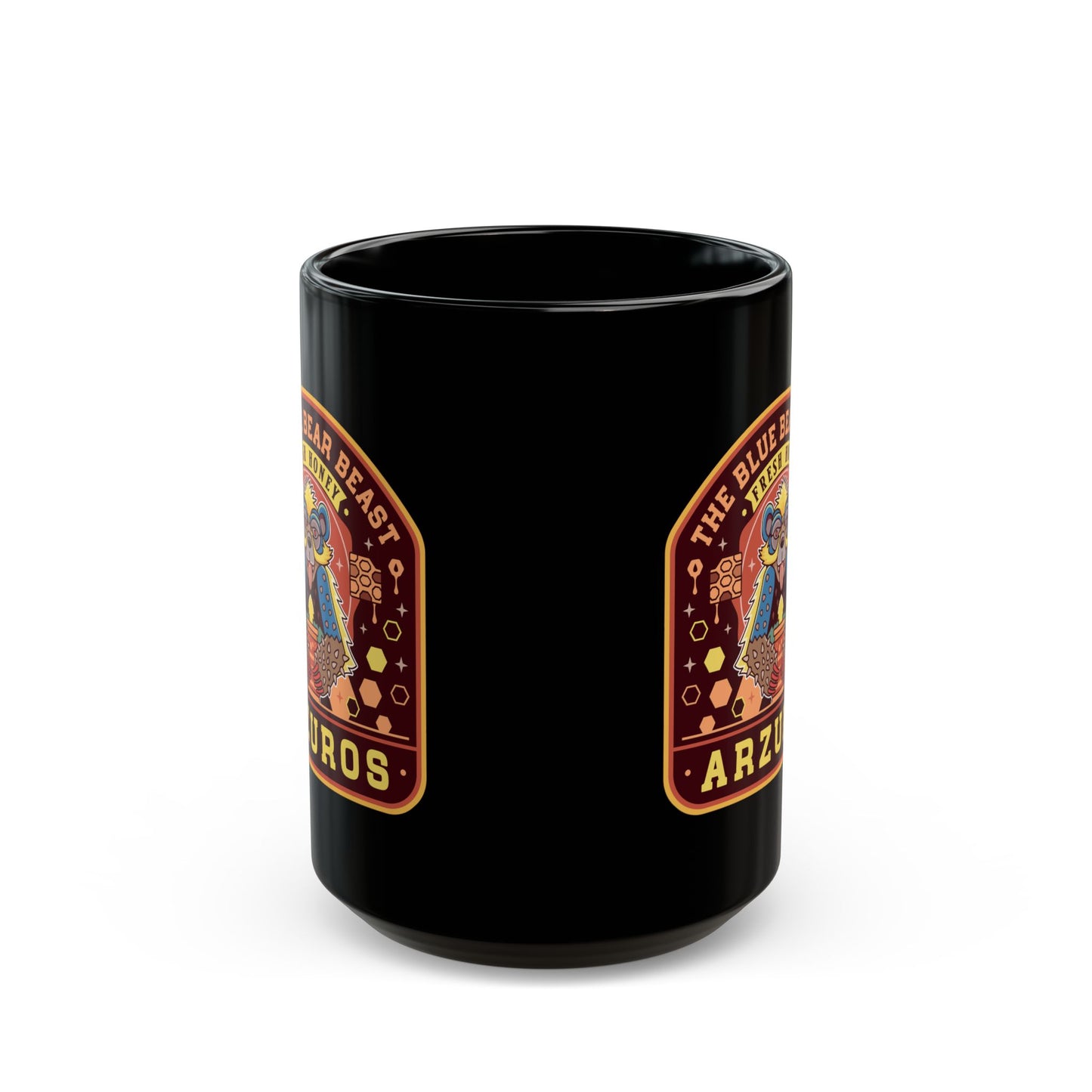 Arzuros Honey Emblem Black Mug
