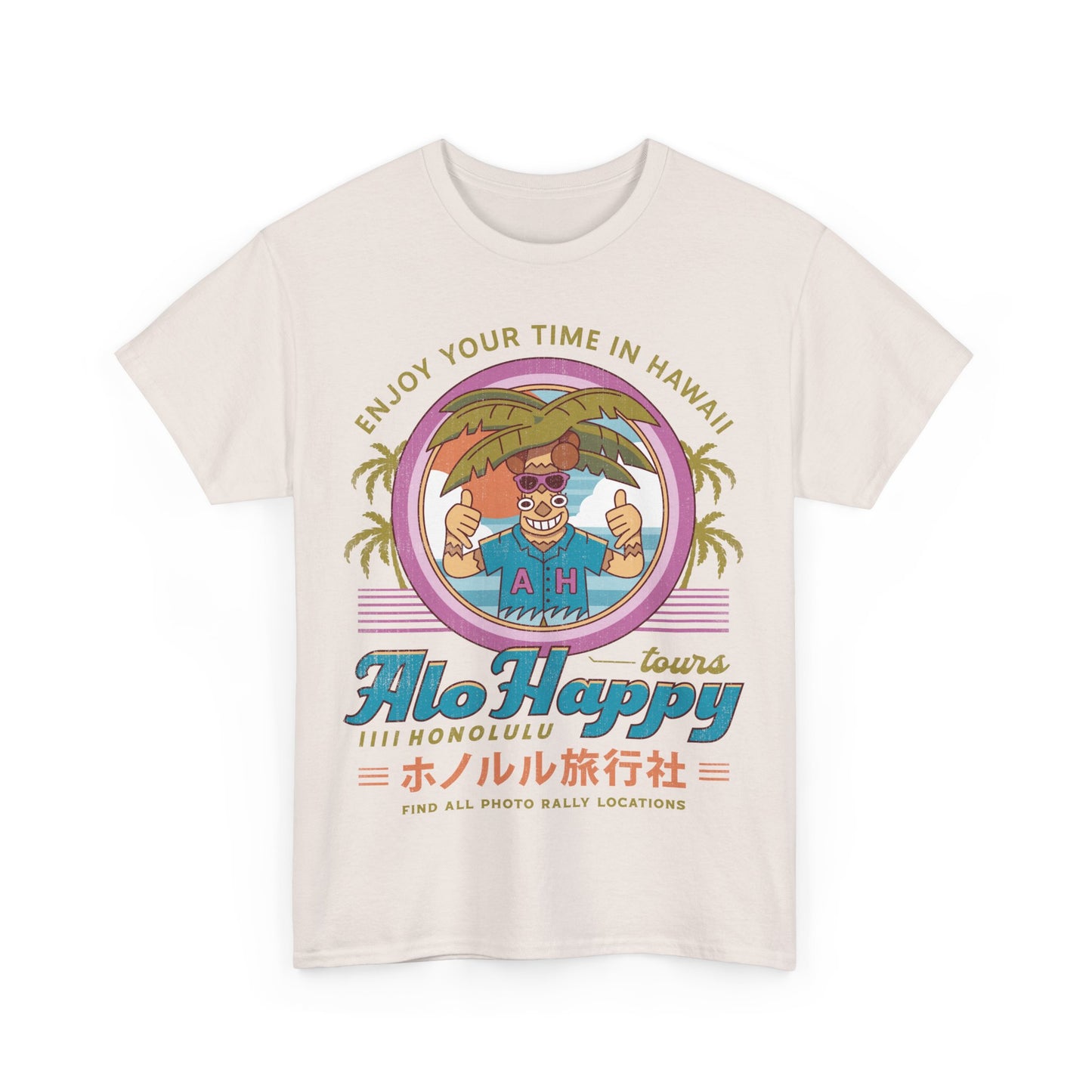 Alo Happy Tours Vintage Unisex T-Shirt