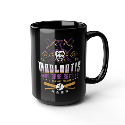 Madlantis Batting Emblem Black Mug