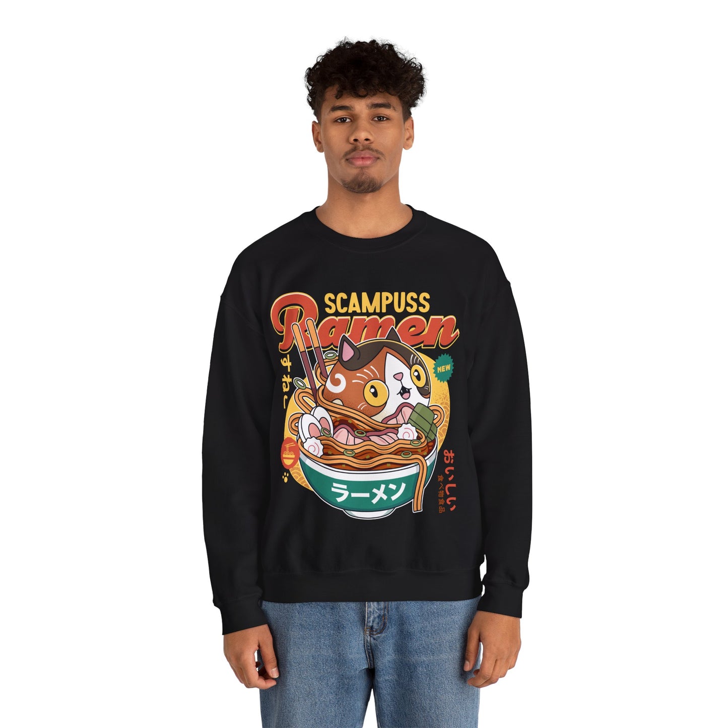 Scampuss Ramen Unisex Crewneck Sweatshirt