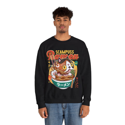 Scampuss Ramen Unisex Crewneck Sweatshirt