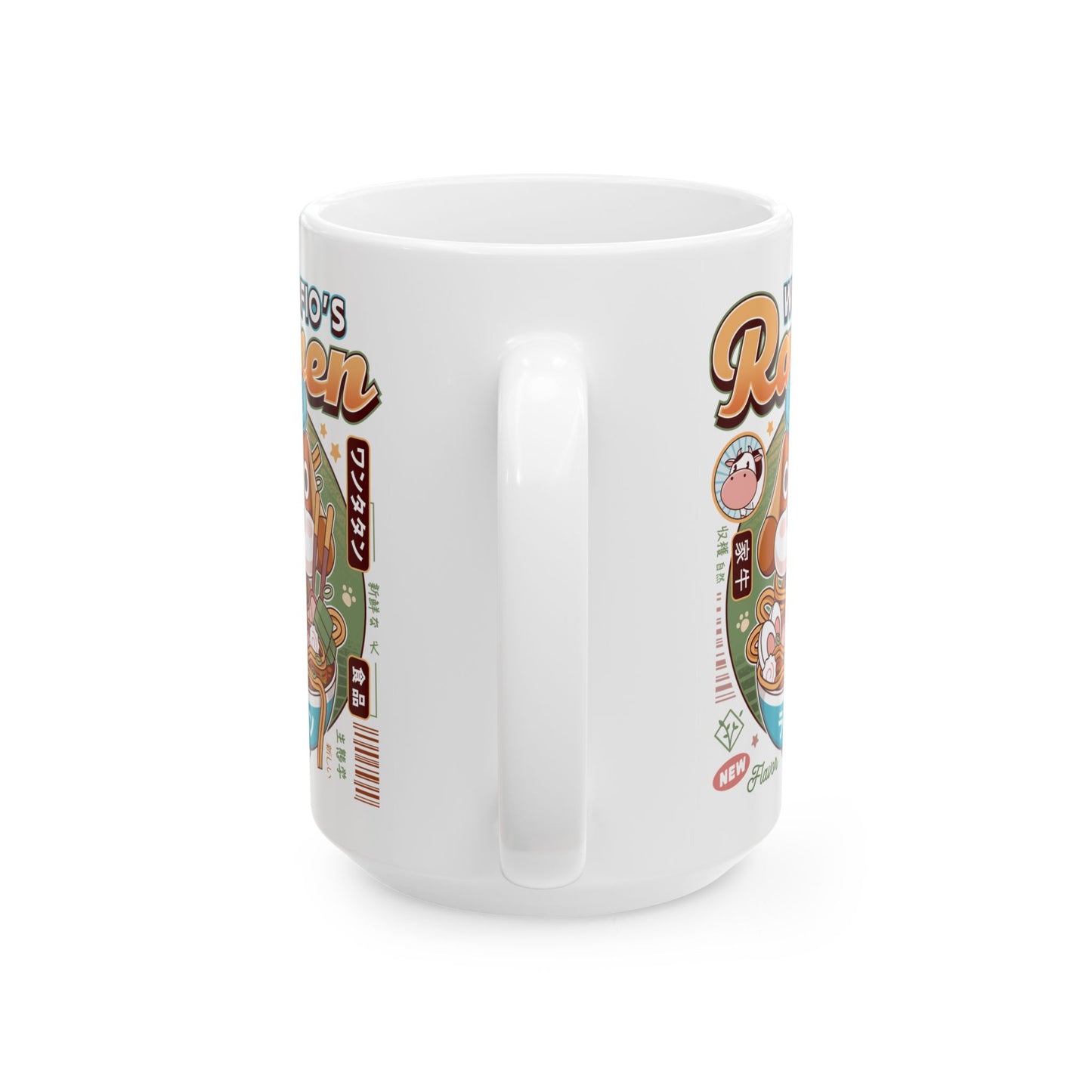 Woofio Vintage Ramen Ceramic Mug