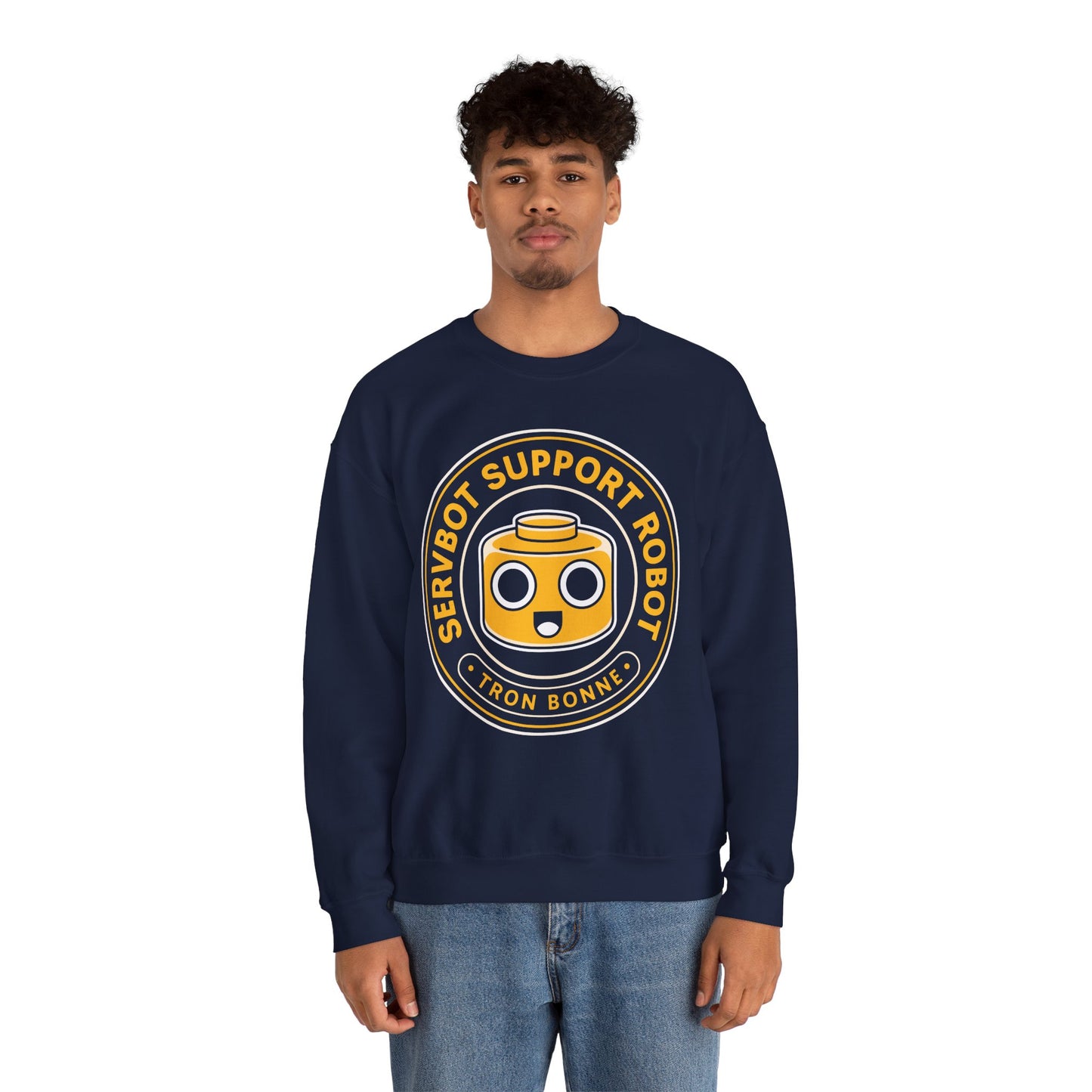 Servbot Vintage Crest Crewneck Sweatshirt