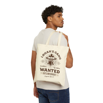 Eufaula Desert Bandit Emblem Canvas Tote Bag
