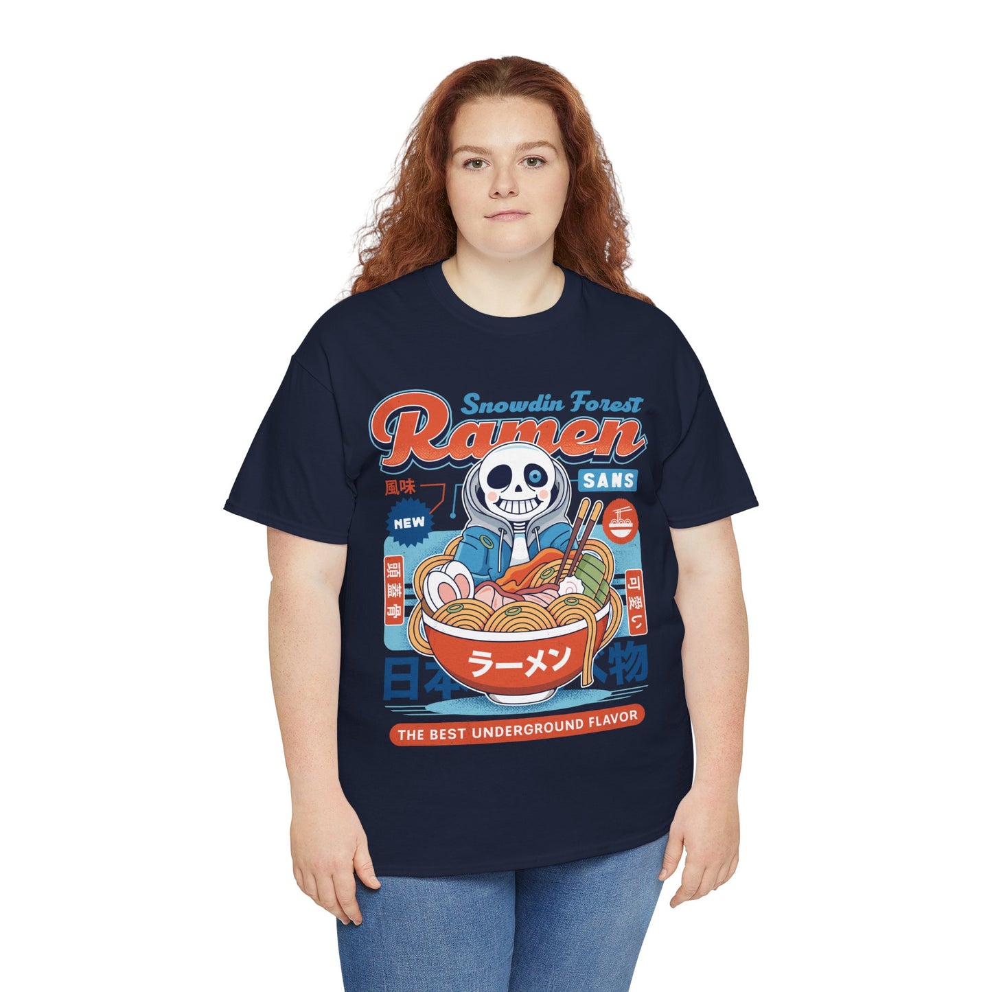 Snowdin Forest Ramen Vintage Unisex T-Shirt