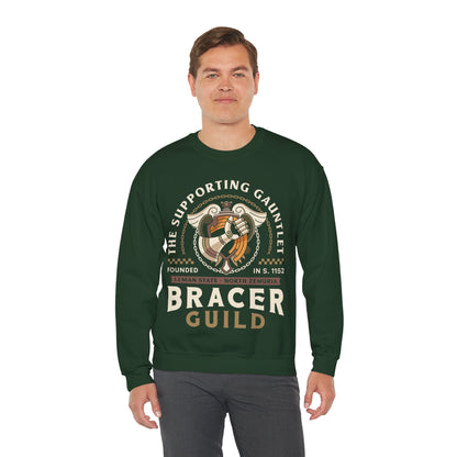 Bracers Guild Leman Crest Unisex Crewneck Sweatshirt
