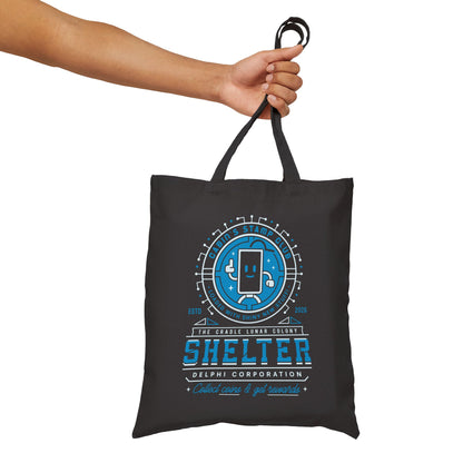Cabin Coins Stamp Club Emblem Tote Bag