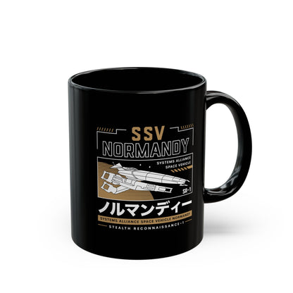 Ssv Normandy Aesthetic Black Mug