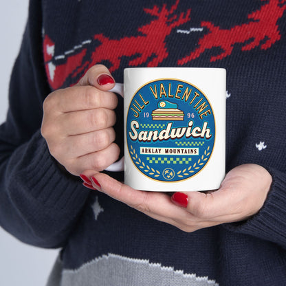 Jill Valentine Sandwich Ceramic Mug