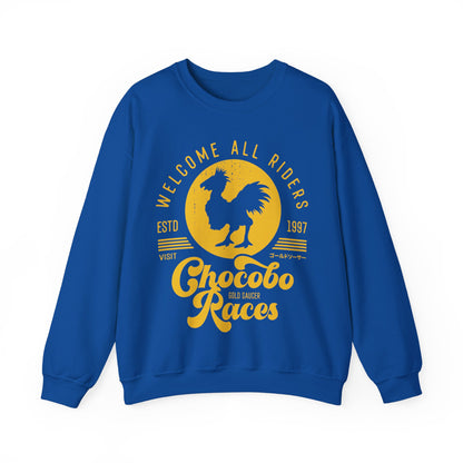 Chocobo Races Crest Unisex Crewneck Sweatshirt