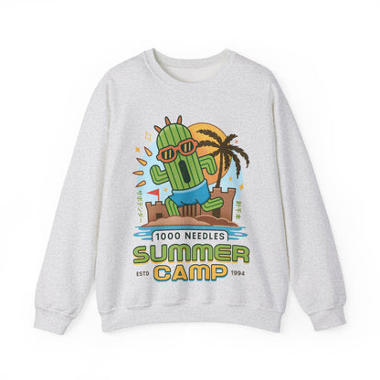 Cactuar Summer Camp Vintage Crewneck Sweatshirt