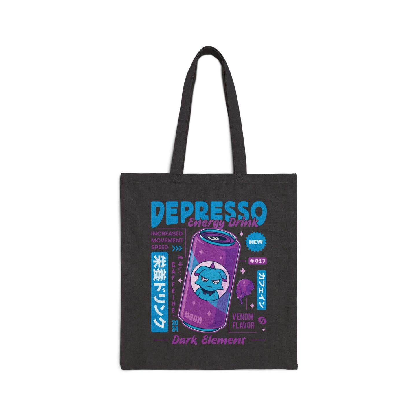 Depresso Energy Drink Canvas Tote Bag