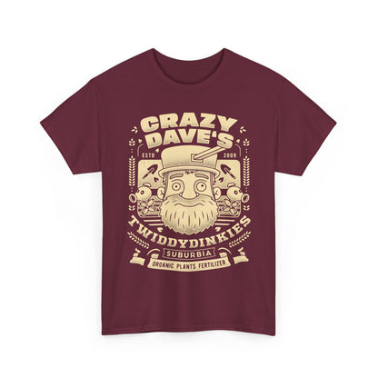 Crazy Dave Emblem Grunge Unisex T-Shirt