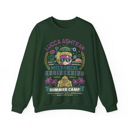 Lucca Ashtear Summer Camp Unisex Crewneck Sweatshirt