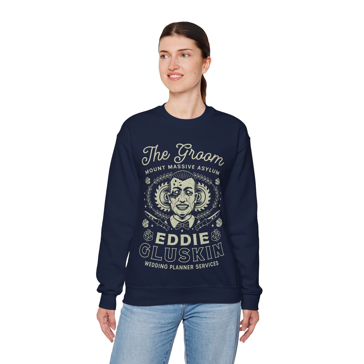 Mount Massive Asylum Groom Crewneck Sweatshirt