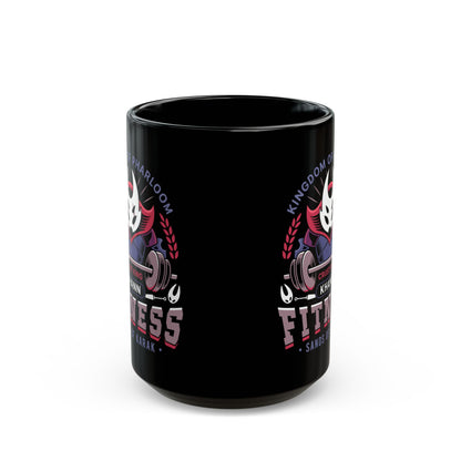 Pharloom Fitness Emblem Black Mug
