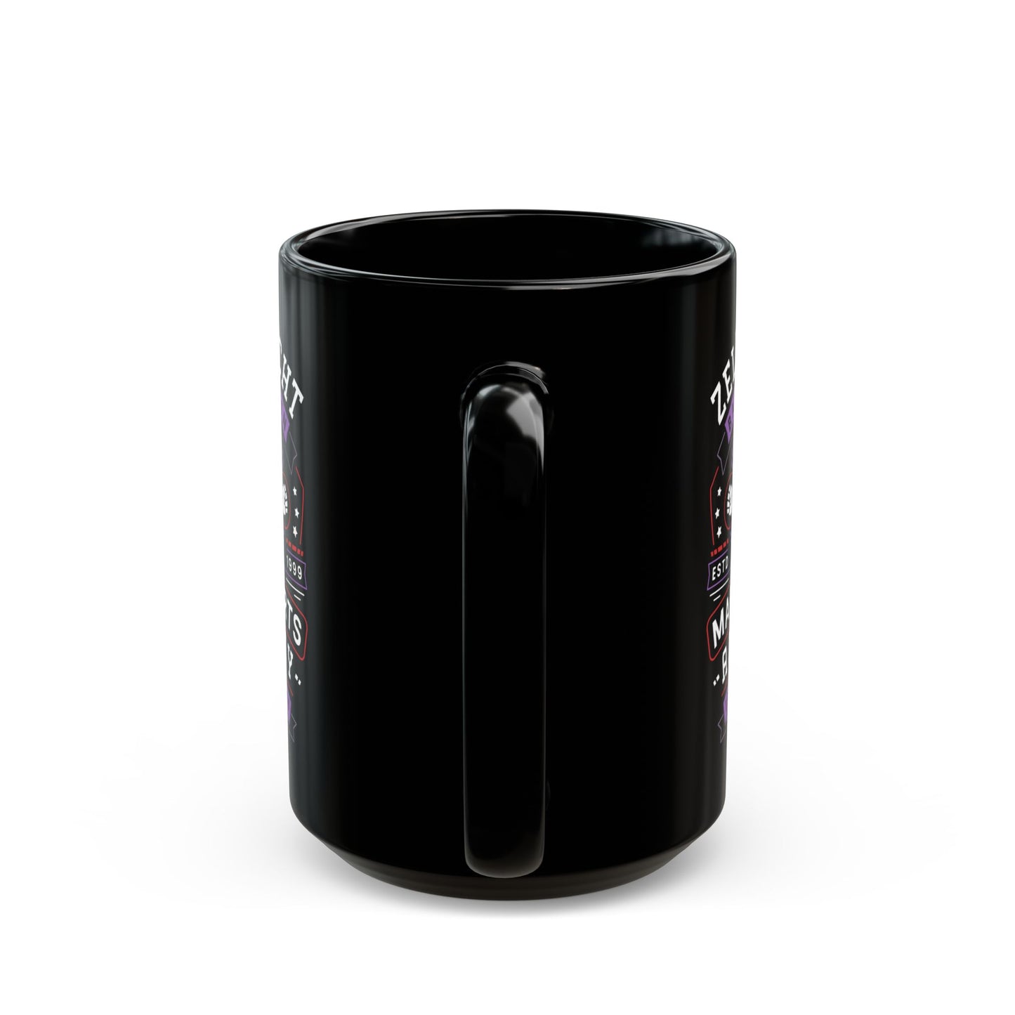 Zell Dincht Academy Emblem Black Mug