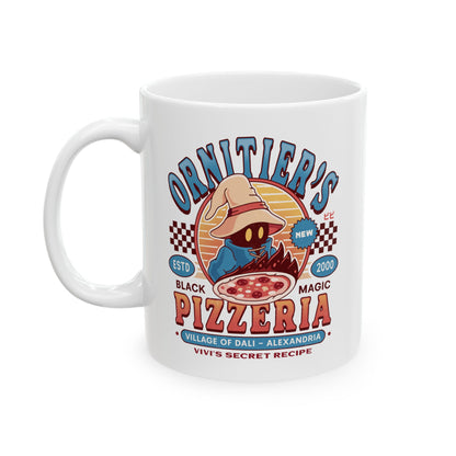 Ornitier Pizzeria Vintage Ceramic Mug