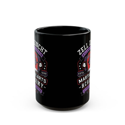 Zell Dincht Academy Emblem Black Mug