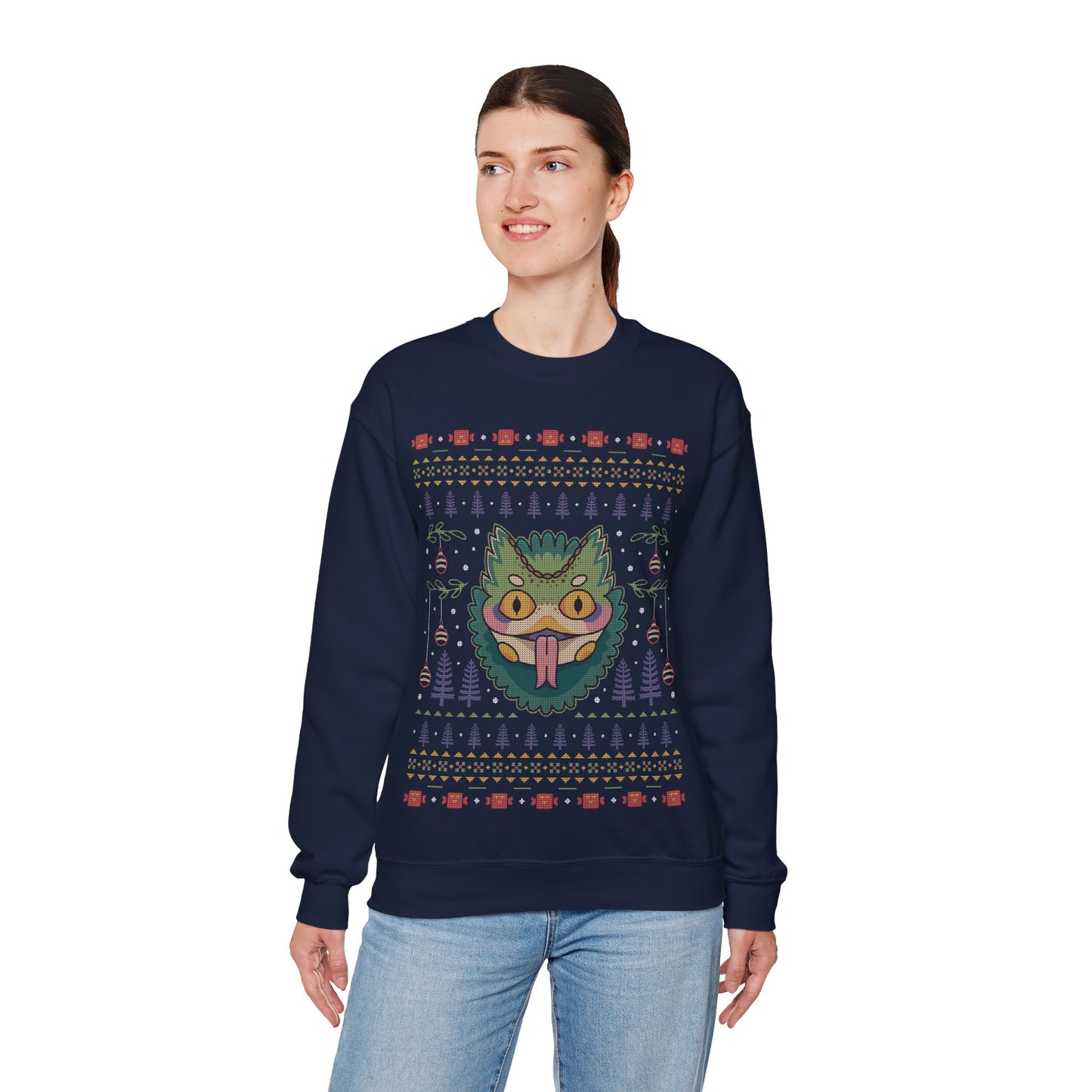 Pukei Pukei Ugly Sweater Unisex Crewneck Sweatshirt