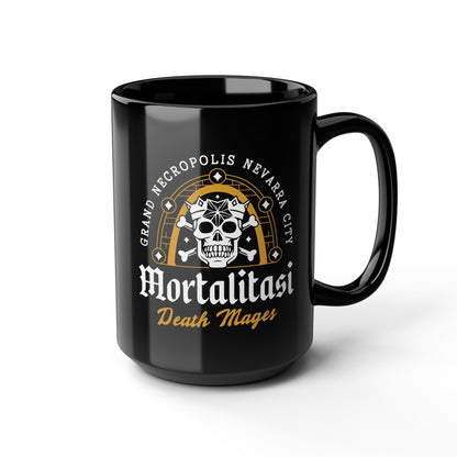 Mortalitasi Mages Emblem Black Mug