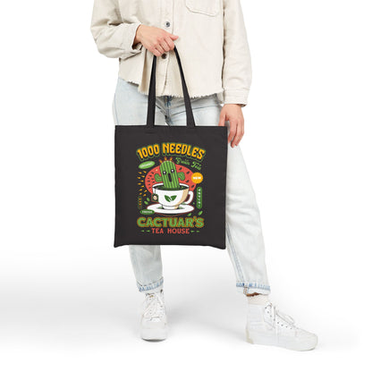 Cactuar Green Tea Emblem Tote Bag