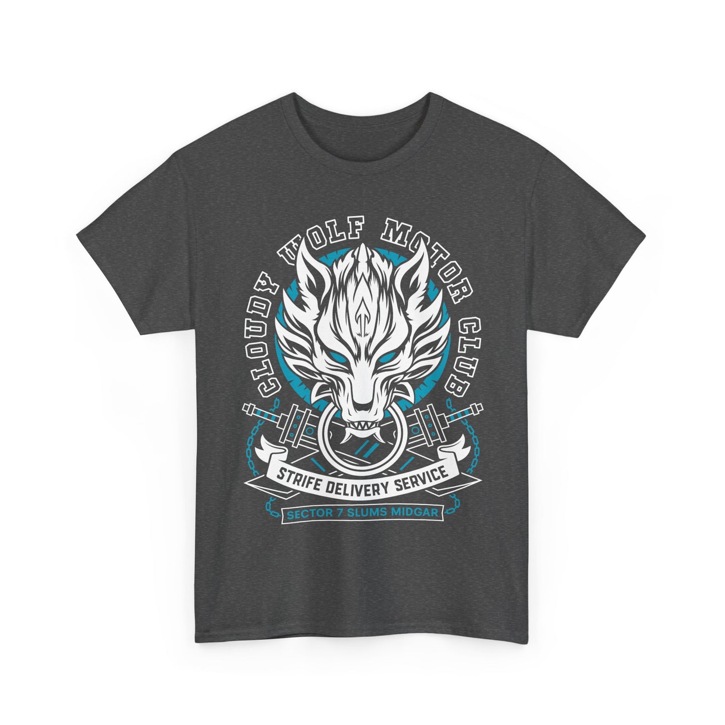 Cloudy Wolf Midgar Motor Unisex T-Shirt