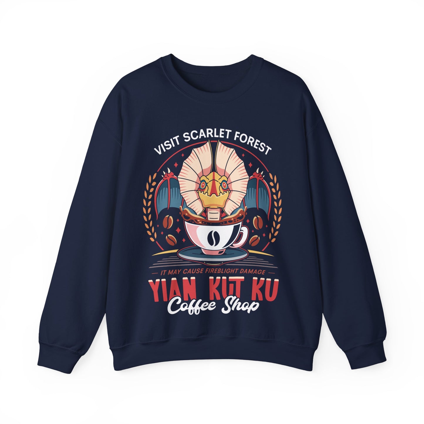 Yian Kut Ku Coffee Emblem Crewneck Sweatshirt