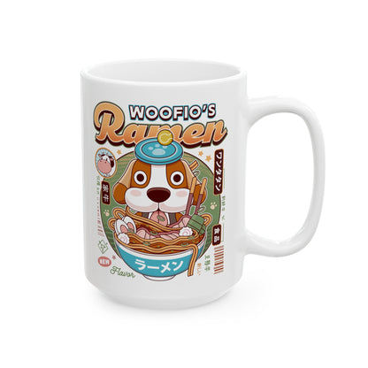 Woofio Vintage Ramen Ceramic Mug