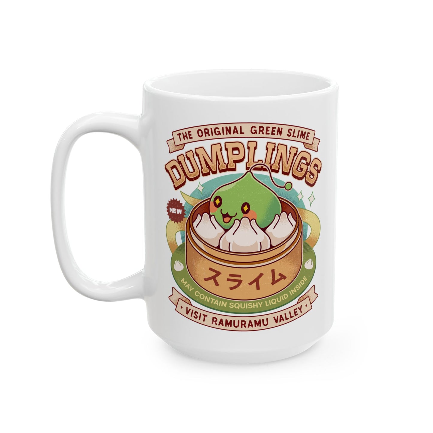 Ramuramu Valley Dumplings Vintage Ceramic Mug