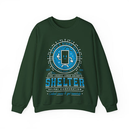Cabin Coins Stamp Club Emblem Crewneck Sweatshirt