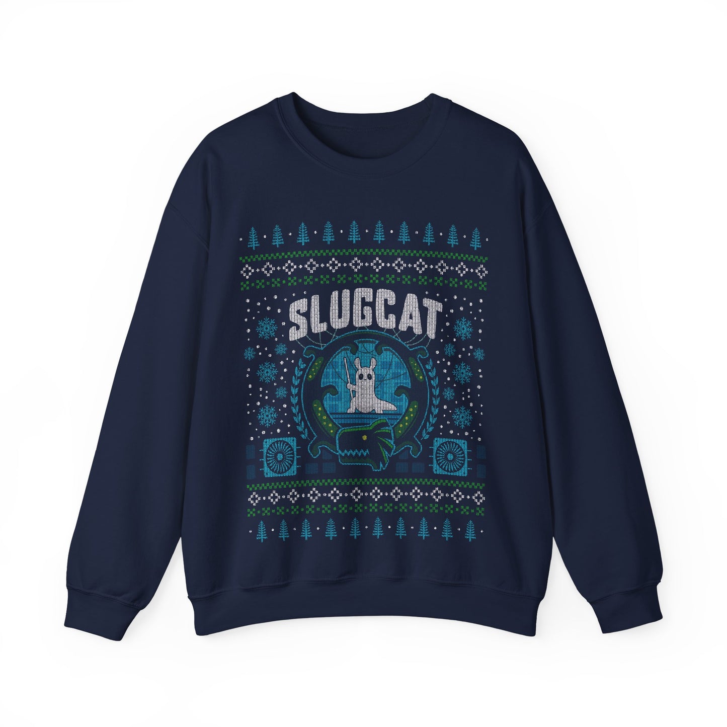 Slugcat Ugly Sweater Unisex Crewneck Sweatshirt