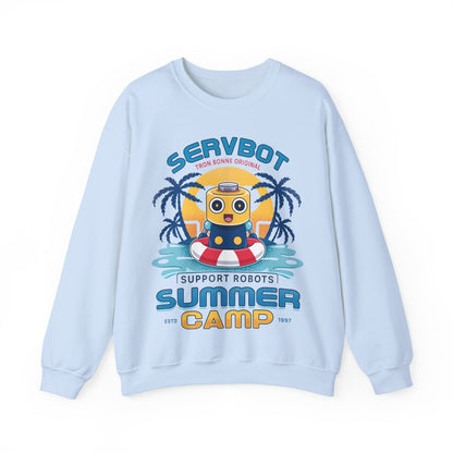 Servbot Summer Camp Vintage Crewneck Sweatshirt
