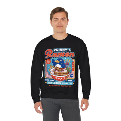 Prinny Dood Ramen Vintage Unisex Crewneck Sweatshirt