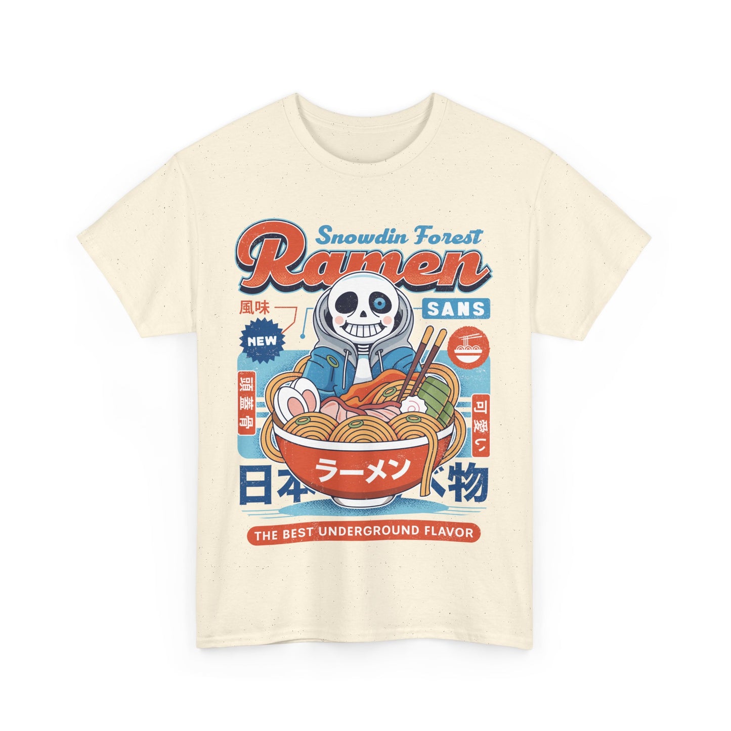Snowdin Forest Ramen Vintage Unisex T-Shirt