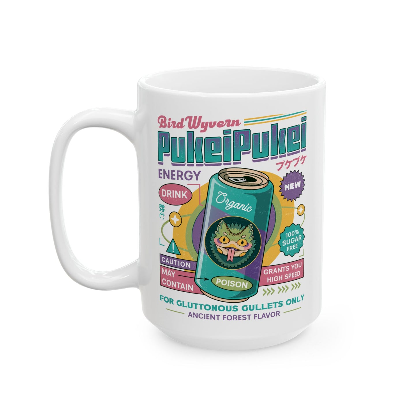 Pukei Pukei Energy Drink Ceramic Mug