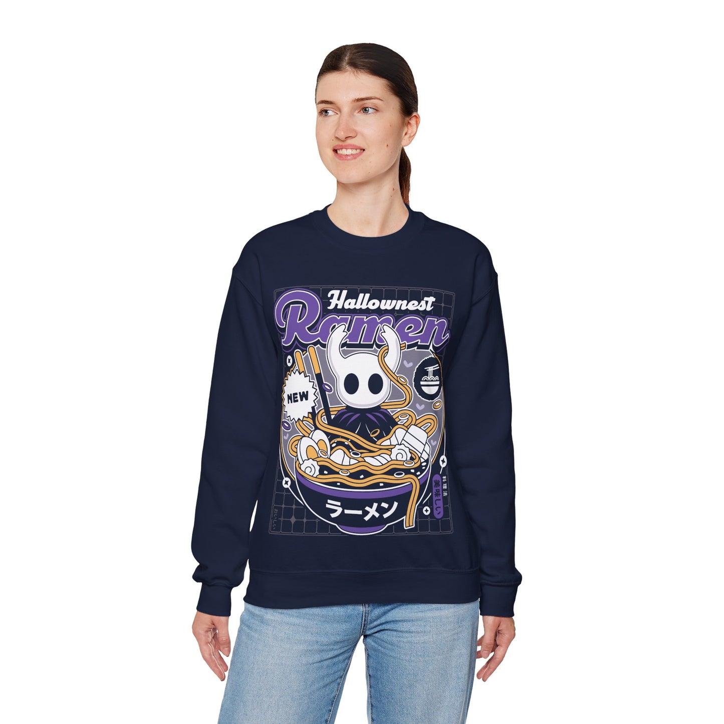 Hallownest Ramen Aesthetic Crewneck Sweatshirt