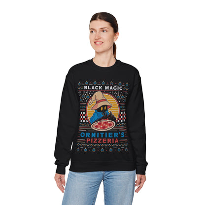 Ornitier Pizzeria Ugly Sweater Crewneck Sweatshirt