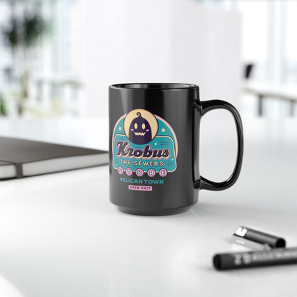 Krobus The Sewers Merchant Black Mug