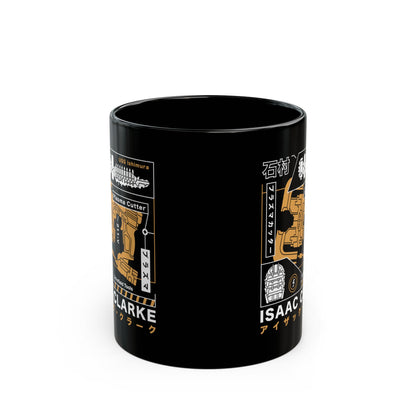 Isaac Clarke Aesthetic Black Mug