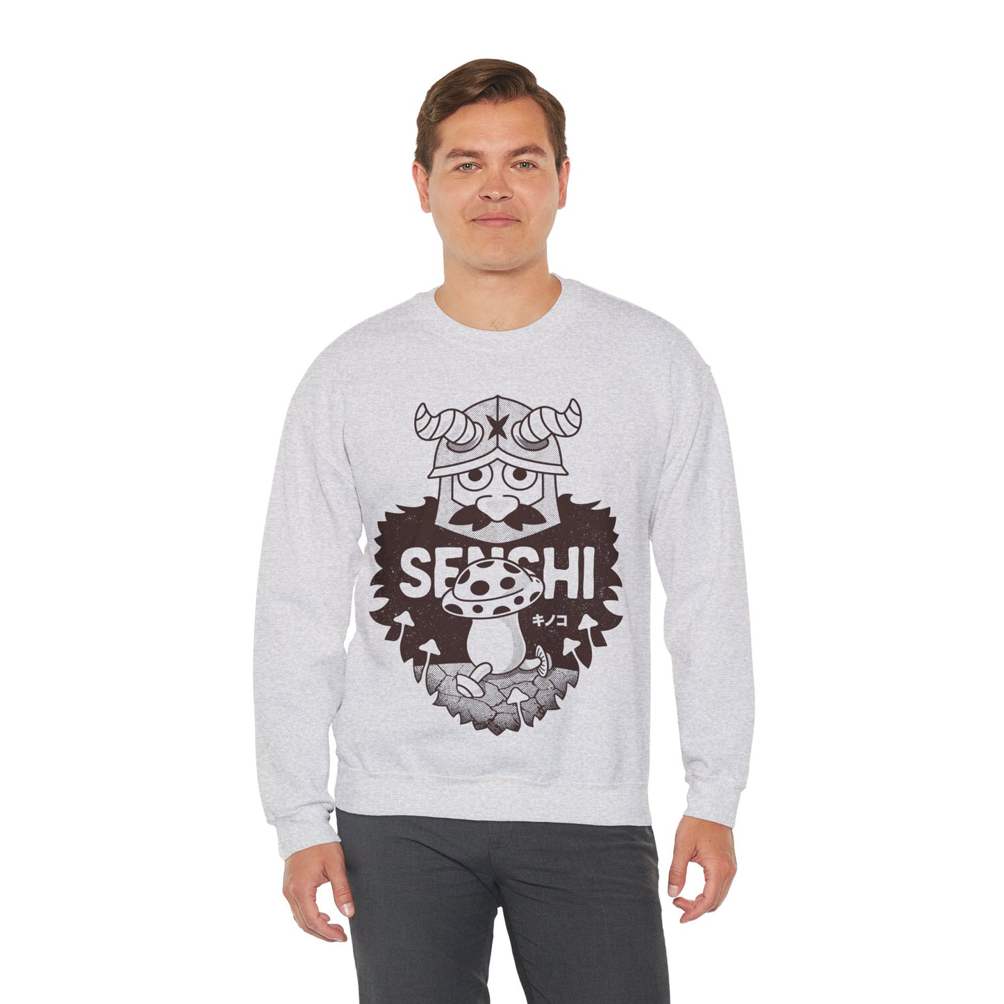 Dwarf And Mushroom Vintage Crewneck Sweatshirt
