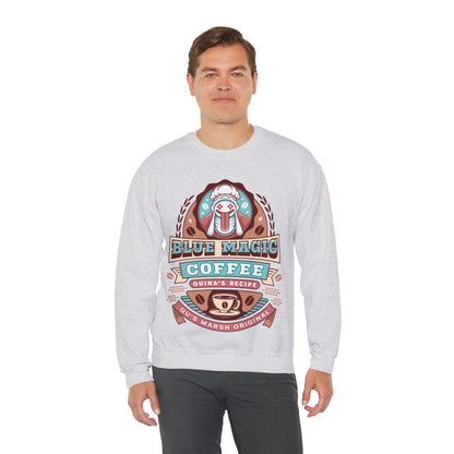Quina Quen Coffee Vintage Unisex Crewneck Sweatshirt