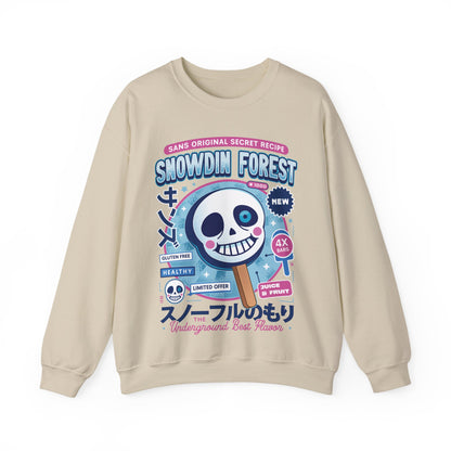Snowdin Forest Ice Cream Crewneck Sweatshirt