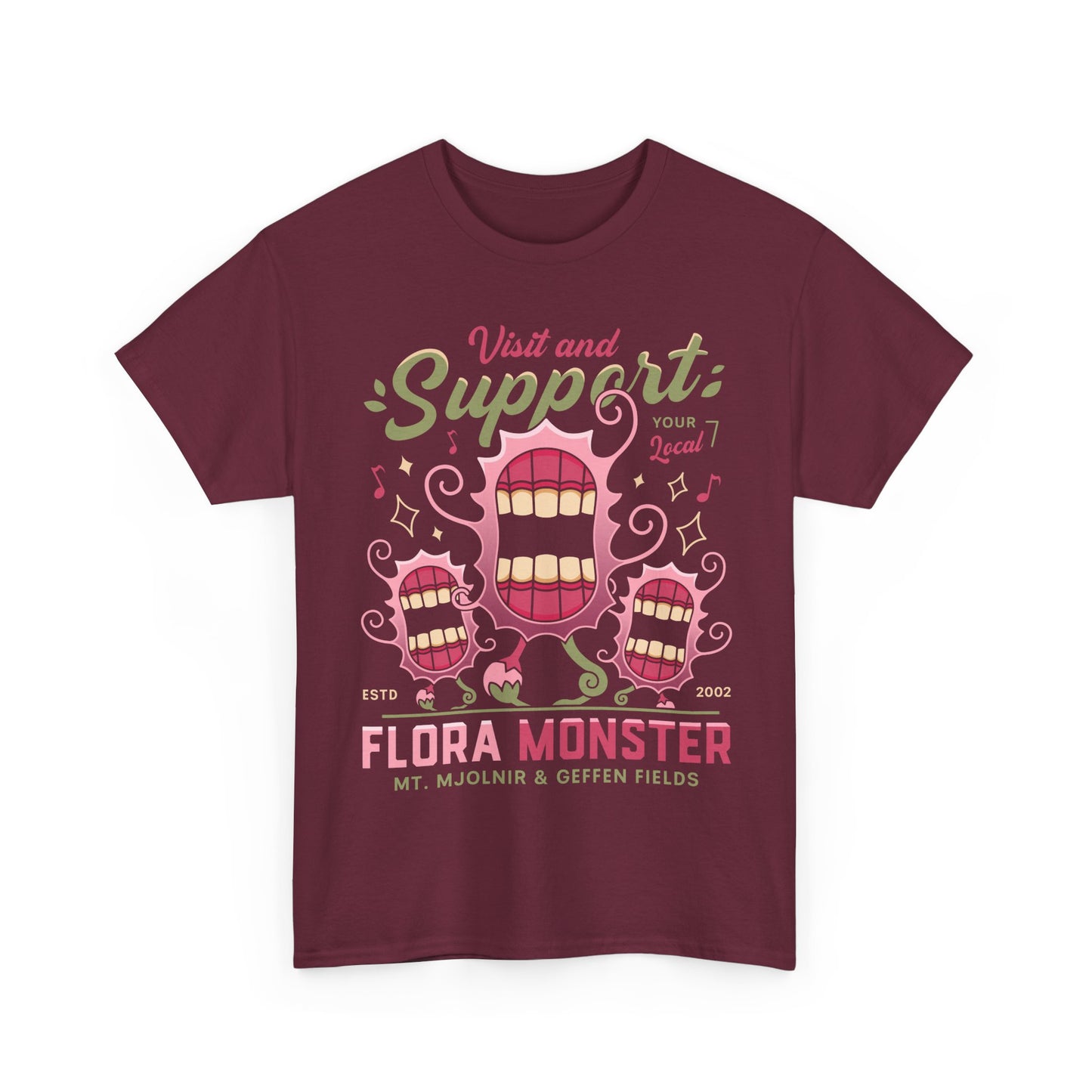 Support Geffen Field Flora Unisex T-Shirt