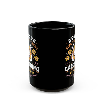 Asgore Gardening Club Black Mug