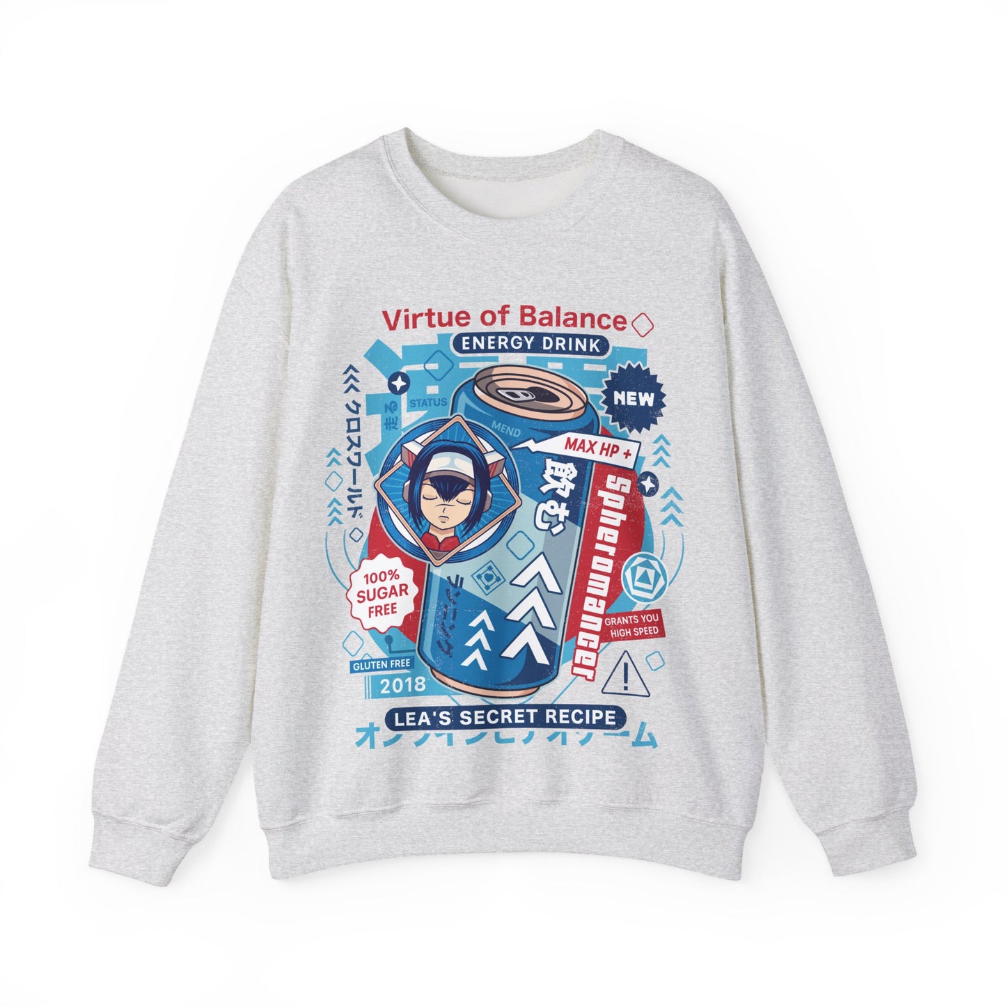 True Spheromancer Energy Drink Unisex Crewneck Sweatshirt