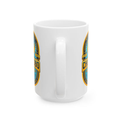 Chocobo Gold Beer Emblem Ceramic Mug