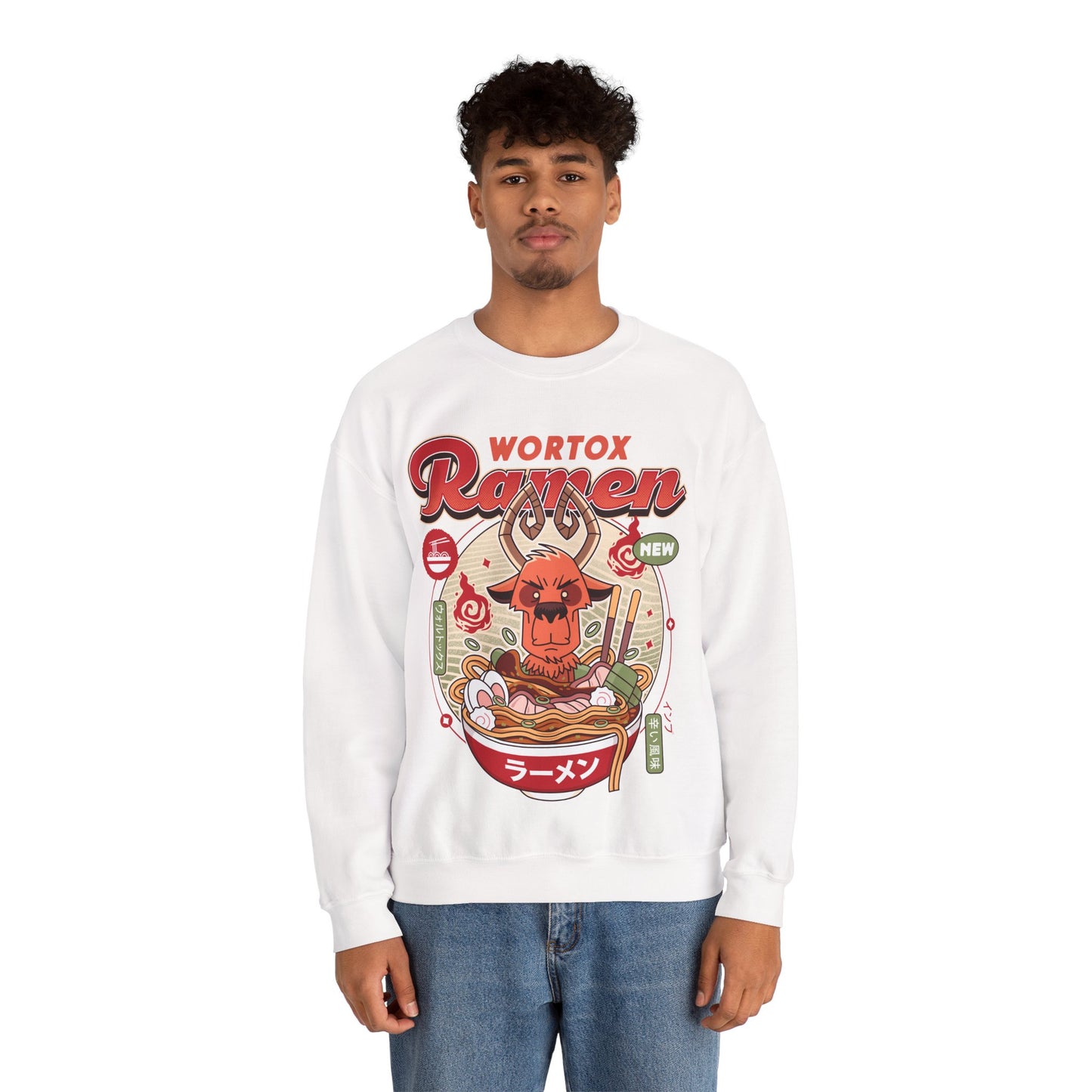 Wortox Vintage Ramen Crewneck Sweatshirt