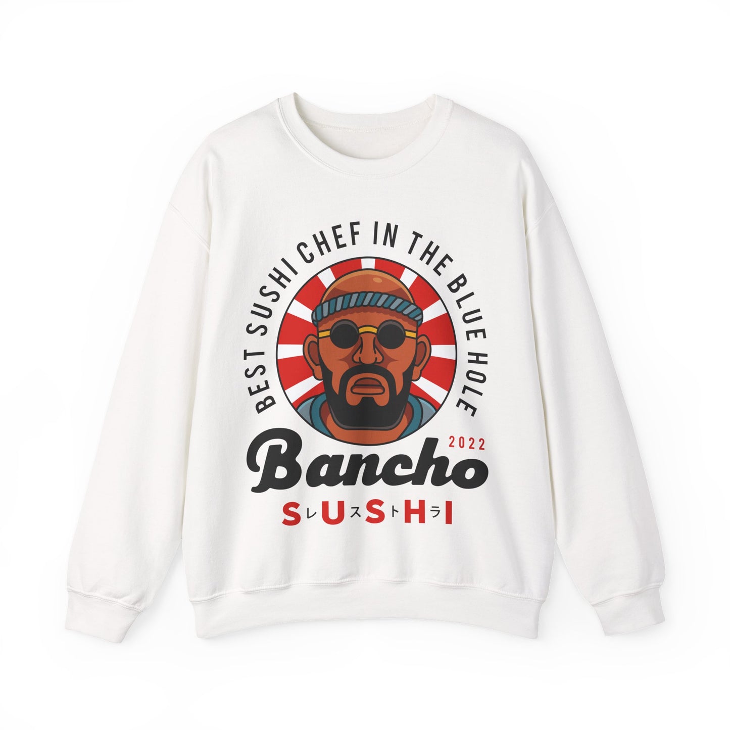 Bancho Sushi Emblem Unisex Crewneck Sweatshirt