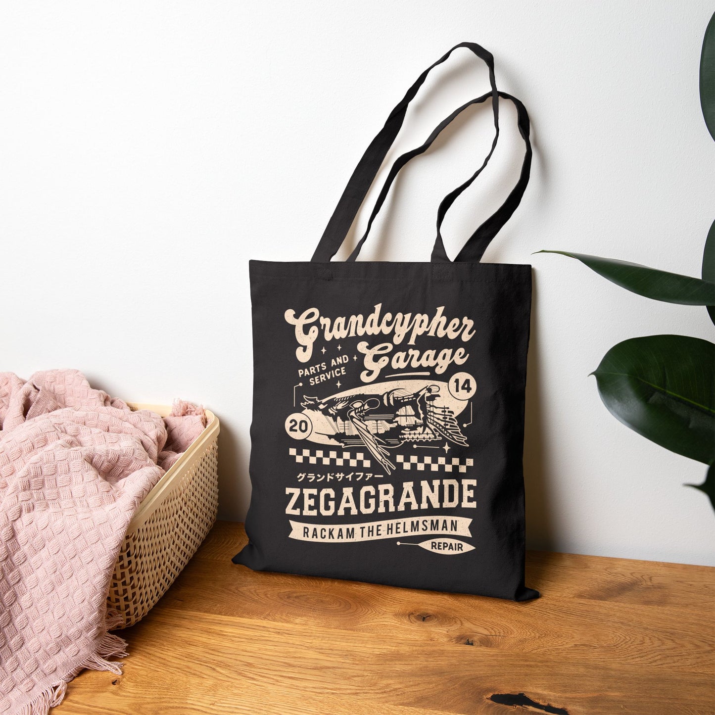 Zegagrande Garage Canvas Tote Bag